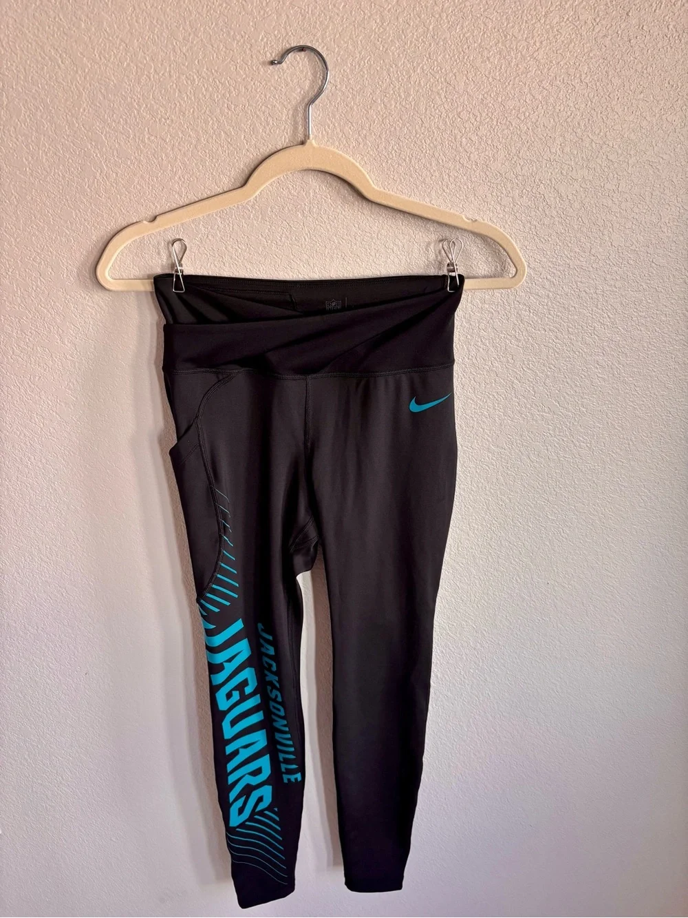 Nike Black Jacksonville Jaguars Leggings